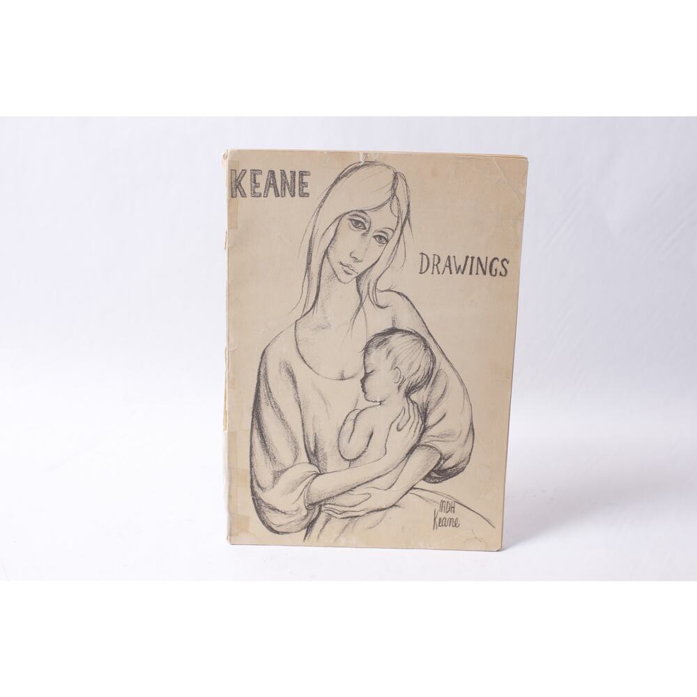 Keane Drawings Art Book Portfolio Edition Eyes Portrait FLAW ~ 260507-WH 641